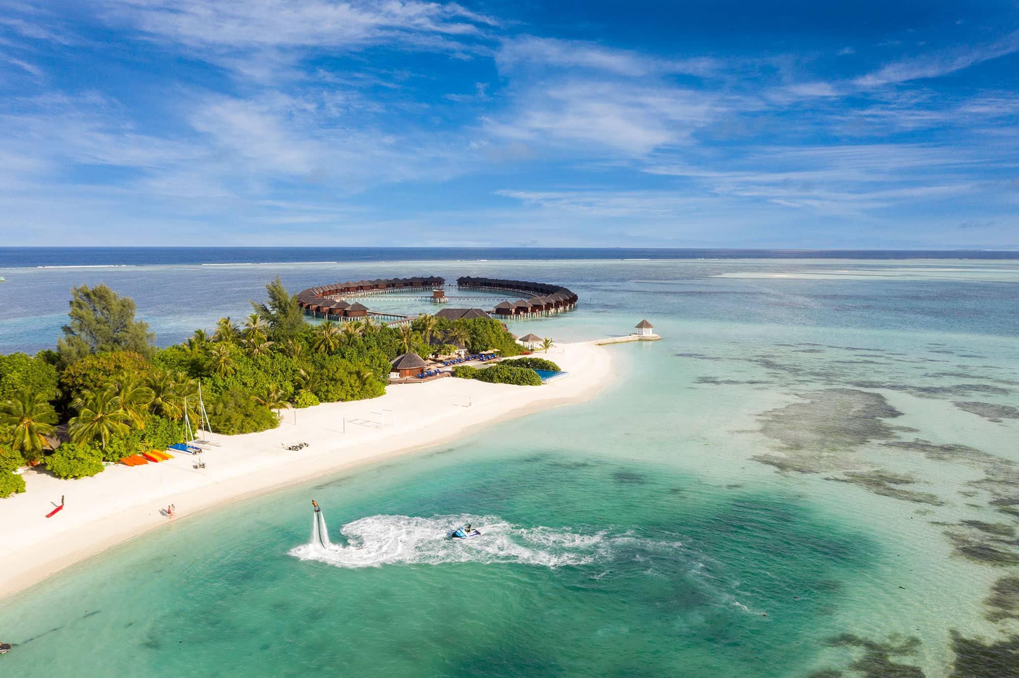 Sun Siyam Olhuveli Package| 4 Nights Beach and Water Villa stays