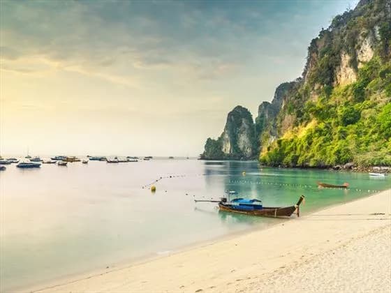 5-Day Thailand Highlights: Krabi 4-Island Tour & Phi Phi Island Speedboat Adventure
